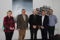 Antrittsbesuch bei Bürgermeister